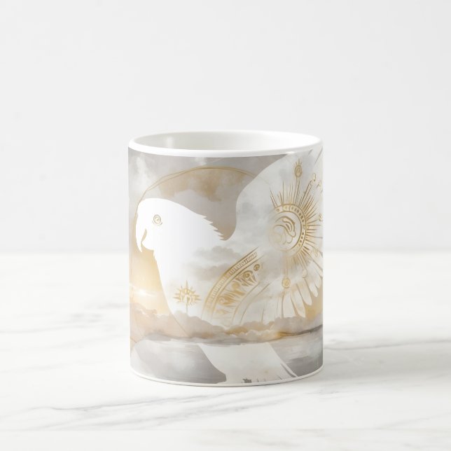 Dreamwoven Guardian Parrot Mug Kaffemugg (Center)