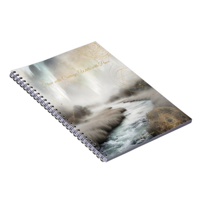 Dreamwoven Guardians Journal – Sacred River Light Anteckningsbok (Högra Sidan)