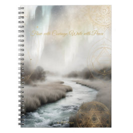 Dreamwoven Guardians Journal – Sacred River Light Anteckningsbok