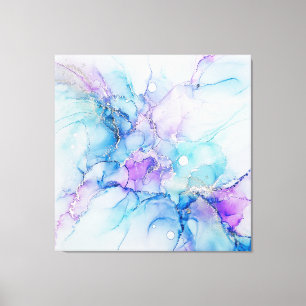 Dreamy Alcohol Bläck Canvas Art