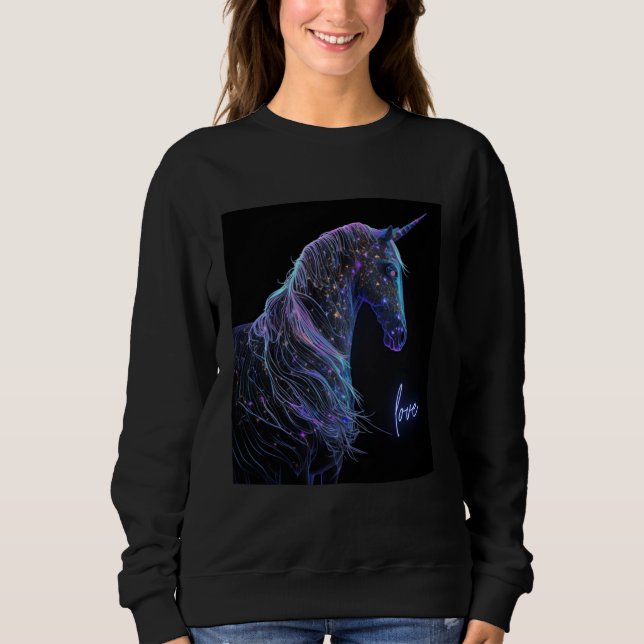 Dreamy and Whimsical Unicorn for Magical Souls T Shirt (Framsida)