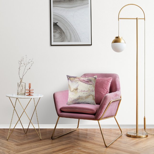 Dreamy Aquarella Dekorativ kudde (Skapare uppladdad)