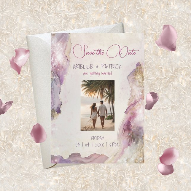 Dreamy Aquarella Spara datumkortet Datumet (Skapare uppladdad)