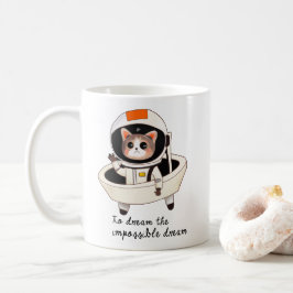 Dreamy astrocat kaffemugg