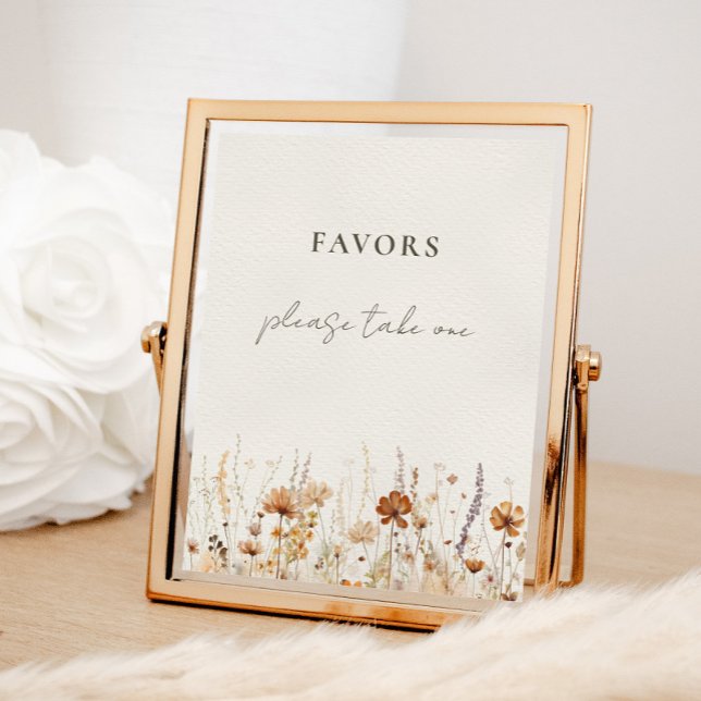 Dreamy Autumn Wildblommors favorittecken Poster (Skapare uppladdad)