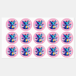 Dreamy Baby Dragon Klistermärke