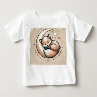 Dreamy Baby Fox T-shirt - Perfekt för små