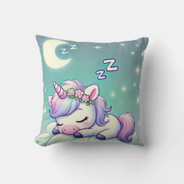 Dreamy Baby Unicorn - Decorative Pillow Kudde