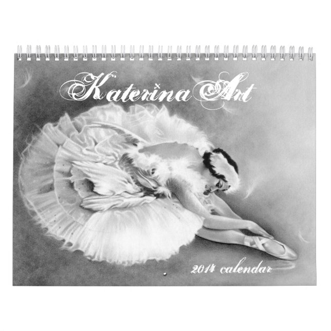 Dreamy Ballerinas 2014 Calendar KaterinaArt Kalender (Omslag)