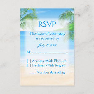 Dreamy Beach Wedding OSA Kort