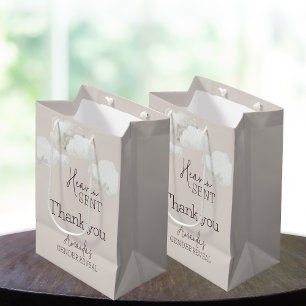 Dreamy Beige Neutralt Heaven Sent Gender Reveal