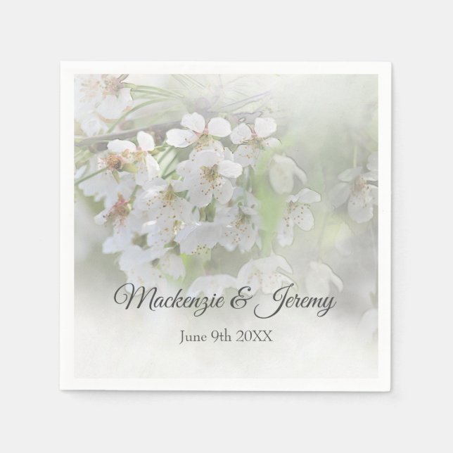 Dreamy Blommars Pappersservett (Framsidan)