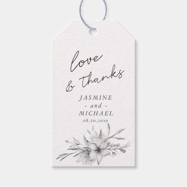 Dreamy Blommigt | Märkre för favoritbidrag från br Presentetikett (Framsidan)