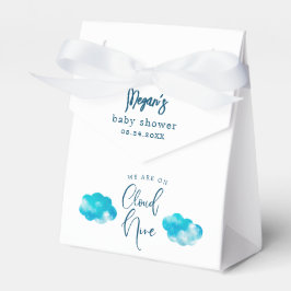 Dreamy Blue Cloud Nine Boy Shower Presentaskar