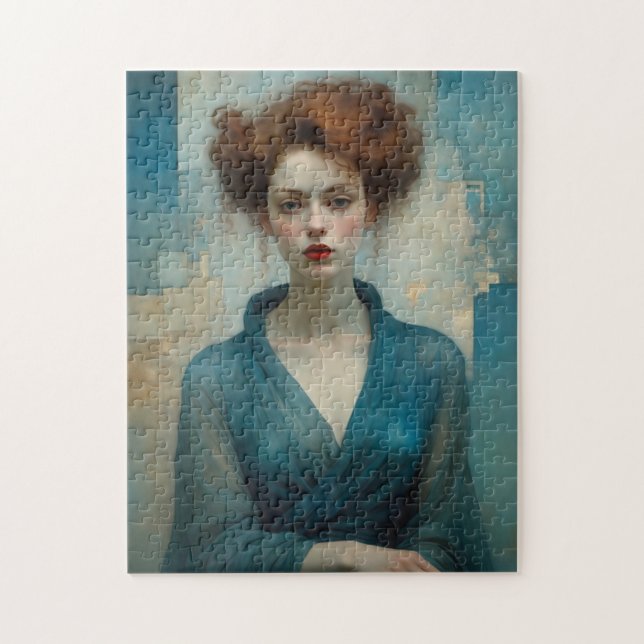 Dreamy Blue Dress Pussel (Vertikal)