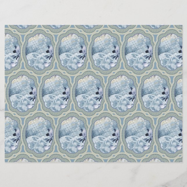 Dreamy Blue Medallions (Framsida)
