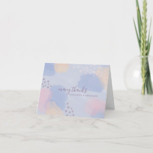 Dreamy Blue Pastel Tack Kort