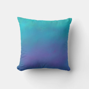 Dreamy Blues Abstract Design Kudde