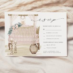 Dreamy Bohemian Beach Wedding OSA Inbjudningar