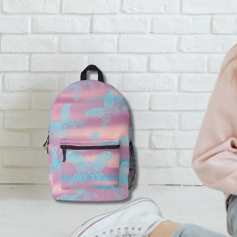 Dreamy Boho Butterfly-tryckt ryggsäck