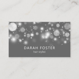 Dreamy Bokeh Hair Stylist Visitkort