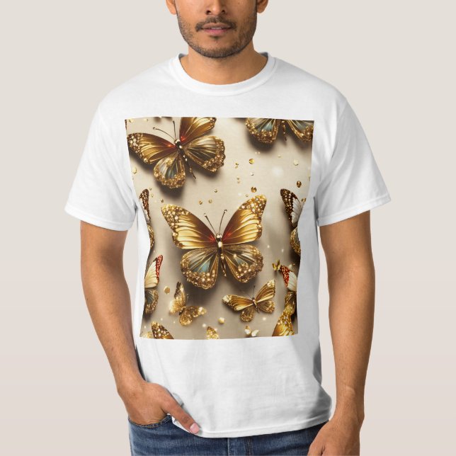 Dreamy butterflies T-Shirt (Framsida)