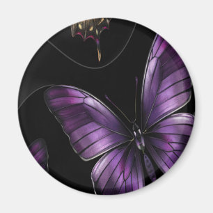 Dreamy Butterfly Mönster Magnet
