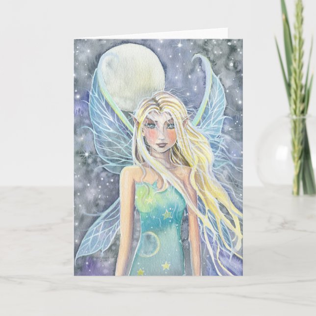 Dreamy Celestial Fairy Card av Molly Harrison Kort (Framsida)