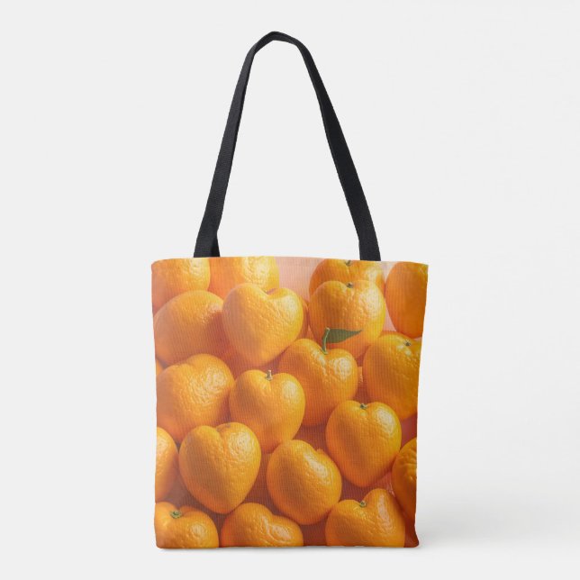 Dreamy Citrus Heart Tygkasse (Baksida)