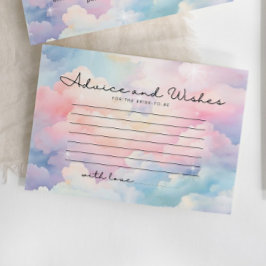 Dreamy Clouds Advice och Önskemål Möhippa Tilläggskort