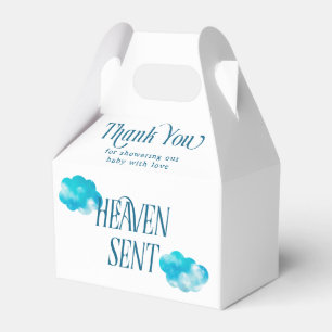 Dreamy Clouds Heaven Sent Boy Shower Presentaskar