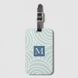 Dreamy Clouds ⎢ Monogram Luggage Tag Bagagebricka