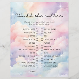 Dreamy Clouds skulle hellre Möhippa Game