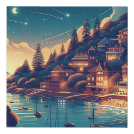 Dreamy Coastal Night