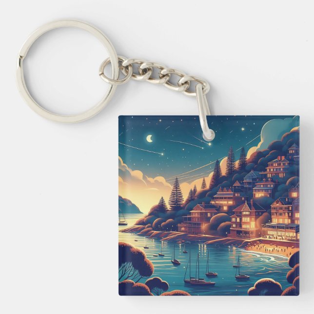 Dreamy Coastal Night (Framsidan)