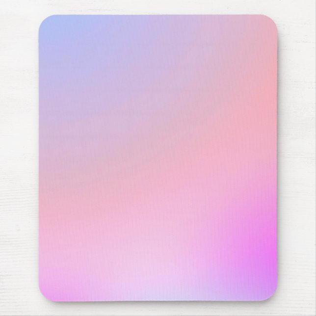 Dreamy Cotton Candy Pastel Gradient Musmatta (Framsidan)