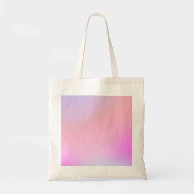 Dreamy Cotton Candy Pastel Gradient Tygkasse (Framsidan)