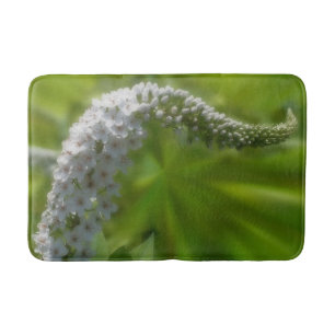 Dreamy Curling White Flower Badrumsmatta