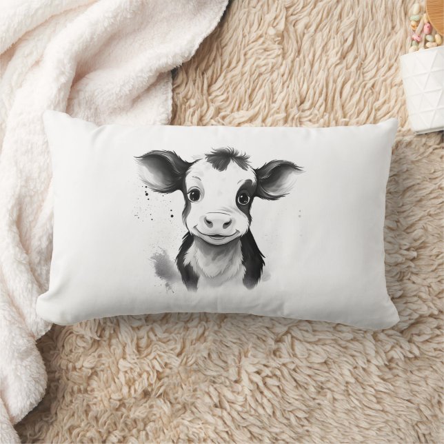 🛌 💤 "Dreamy Dairy" Cow Cushion 💤 🛌 Lumbarkudde (Filt)
