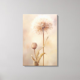 Dreamy Dandelion Illustration Canvastryck