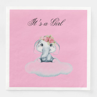 Dreamy Days med Rosie the Elephant. Pappersservett