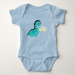 Dreamy Dinosaur Baby Bodykostym T Shirt