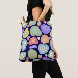 Dreamy Doodles - Vibrant Boho Nature Motif Desig Tygkasse