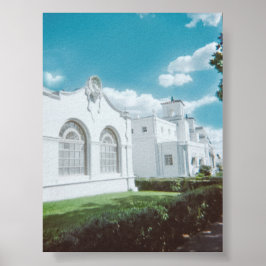 Dreamy Downtown Hett Vår Vintage affisch