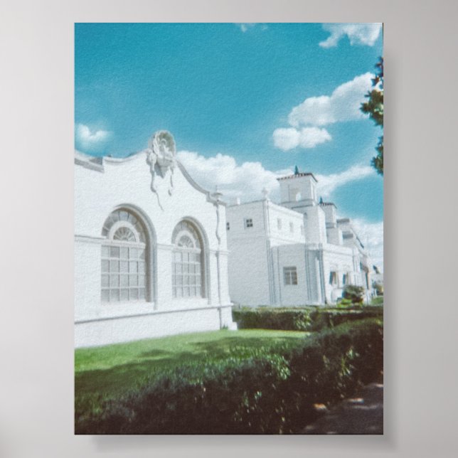 Dreamy Downtown Hett Vår Vintage affisch (Framsidan)