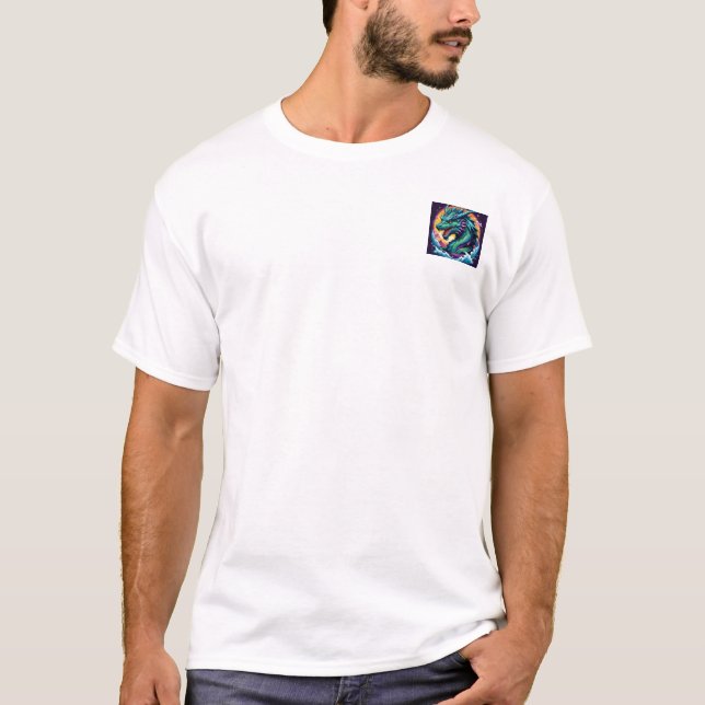 Dreamy Dragon Dens T Shirt (Framsida)