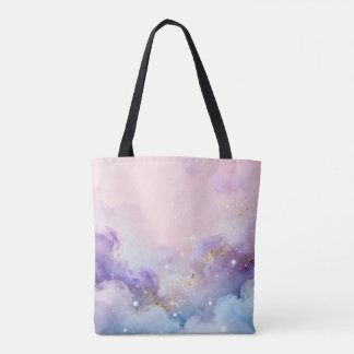 Dreamy Eastern Clouds - Mystical Pastel Tote Bag Tygkasse