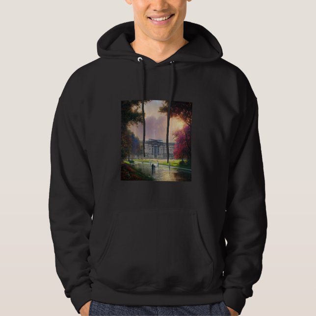 Dreamy Fantasy World Buckingham Palace - Enchantin Hoodie (Framsida)