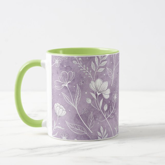 Dreamy Floral Combo Mug with Soft Base Mugg (Vänster)