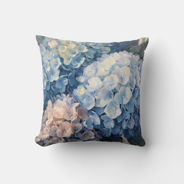 Dreamy Floral Texture – Gentle Flower Style Kudde (Framsida)